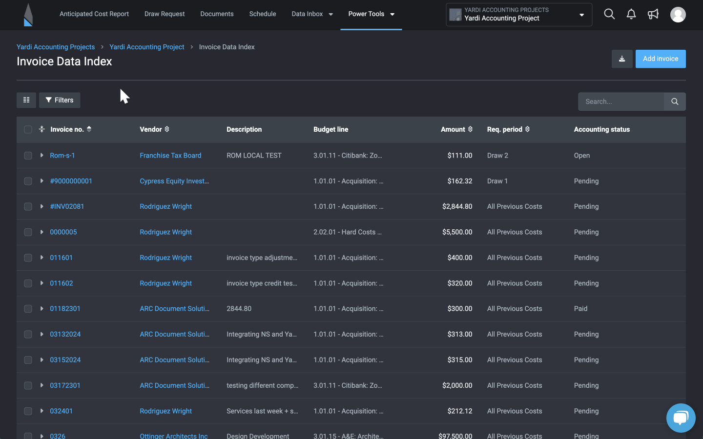 ACCOUNTING INTEGRATIONS